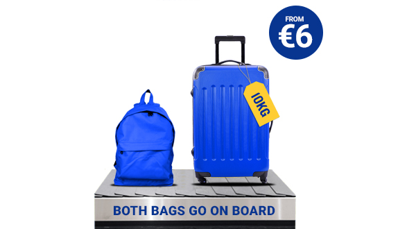 Ryanair trolley — max 55×40×20 cm